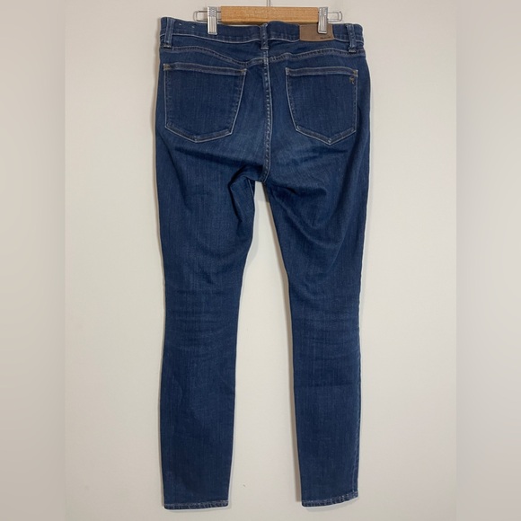 Madewell Jeans Size 28 Blue Skinny Skinny Dark Wash Denim Bottoms - Picture 4 of 8